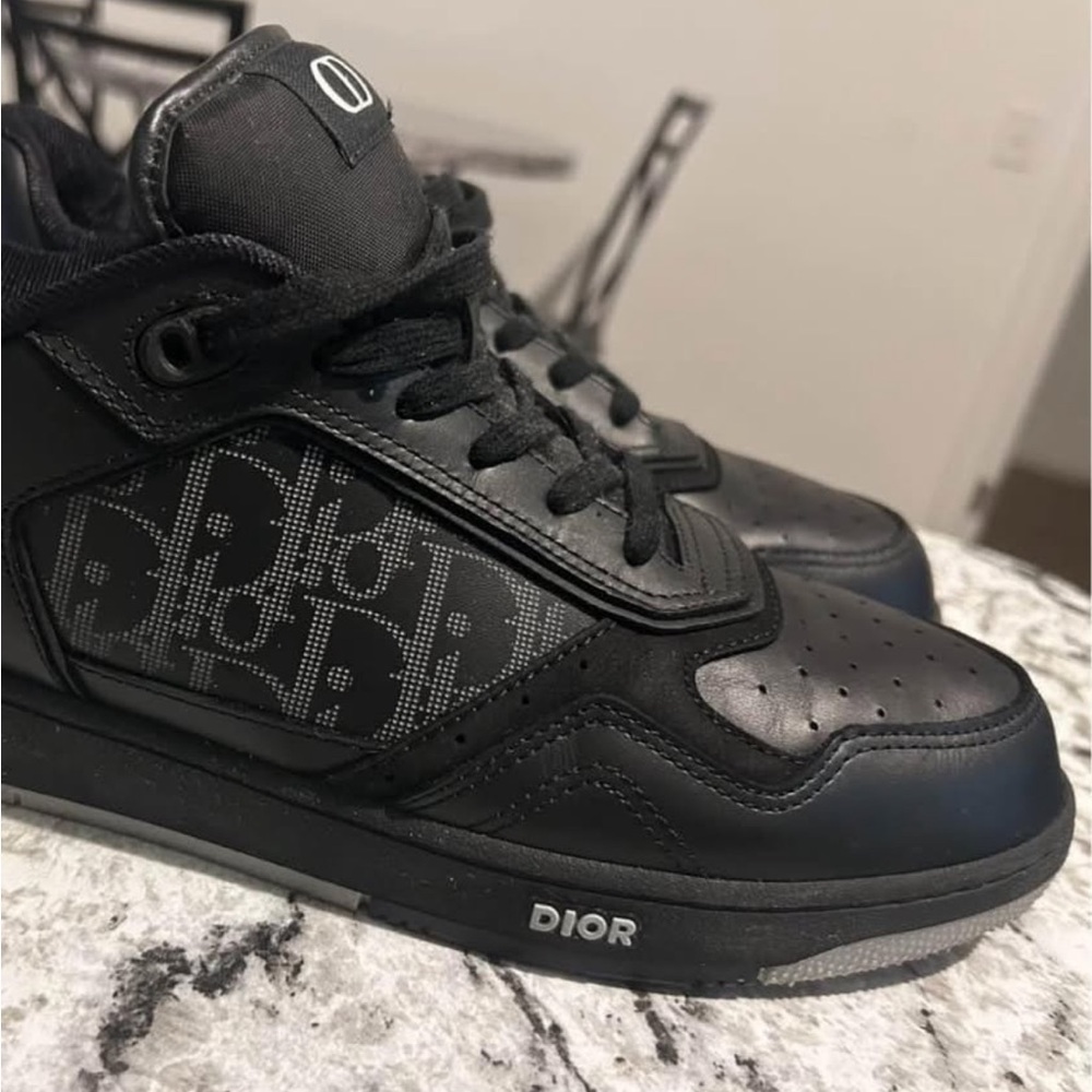 Dior Black Sneakers real authentic I have receipt like brand new